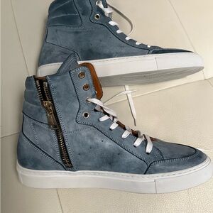 Men's Blue High-Top Sneakers by Grand Voyage size 9.5